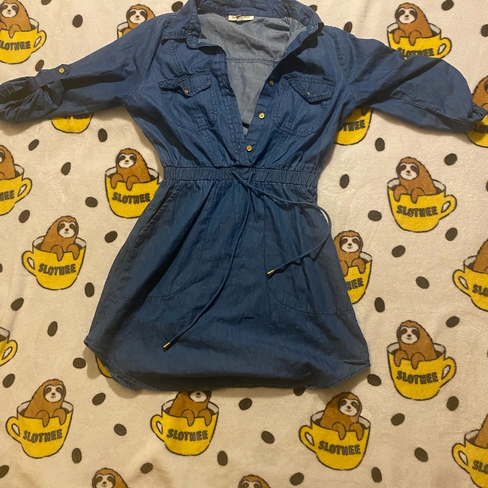 A jean dress